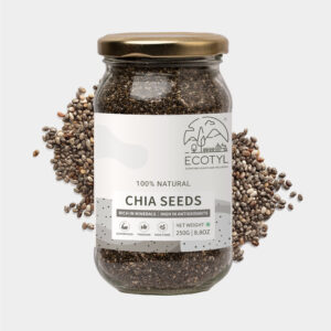 Ecotyl Chia Seeds | Raw | Rich in Antioxidants & Fibre | – 250g