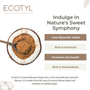 Ecotyl Coconut Sugar | Blossom Sugar | Natural Sweetener | – 300g