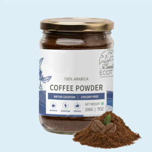 Ecotyl Coffee Powder | 100% Arabic | Strong Flavor & Rich Aroma | 200g