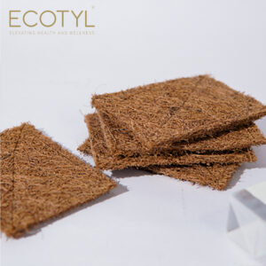 Ecotyl Coconut Scrub Pad | Dishwashing Pad | Natural Long-Lasting Stitched Coir Scrubber – Set of 5