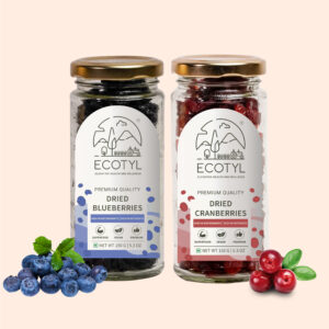 Dried Blueberries & Dried Cranberries Combo | Healthy Snacks | Dried Fruits | – 150g